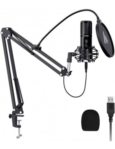 Au-pm421 Kit Mic Usb Condenser...