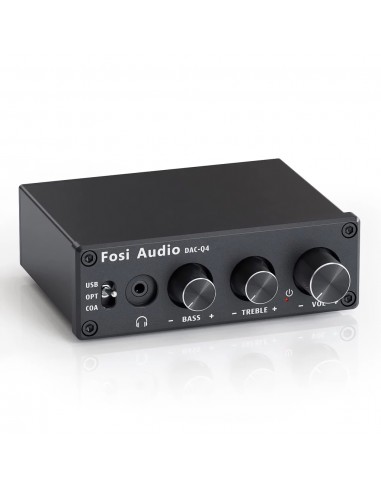 Q4 Dac Estereo Usb Fibra Optica