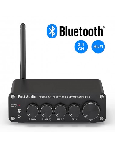 Bt30d Amplificador 2.1 Hi Fi Bluetooth