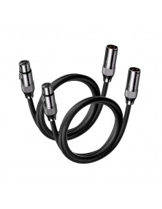 Par De Cables Xlr 1.20 Mts...