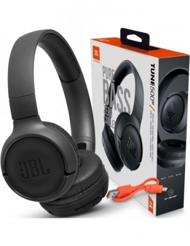 Jbl Tune 500 Auriculares Vincha Negro